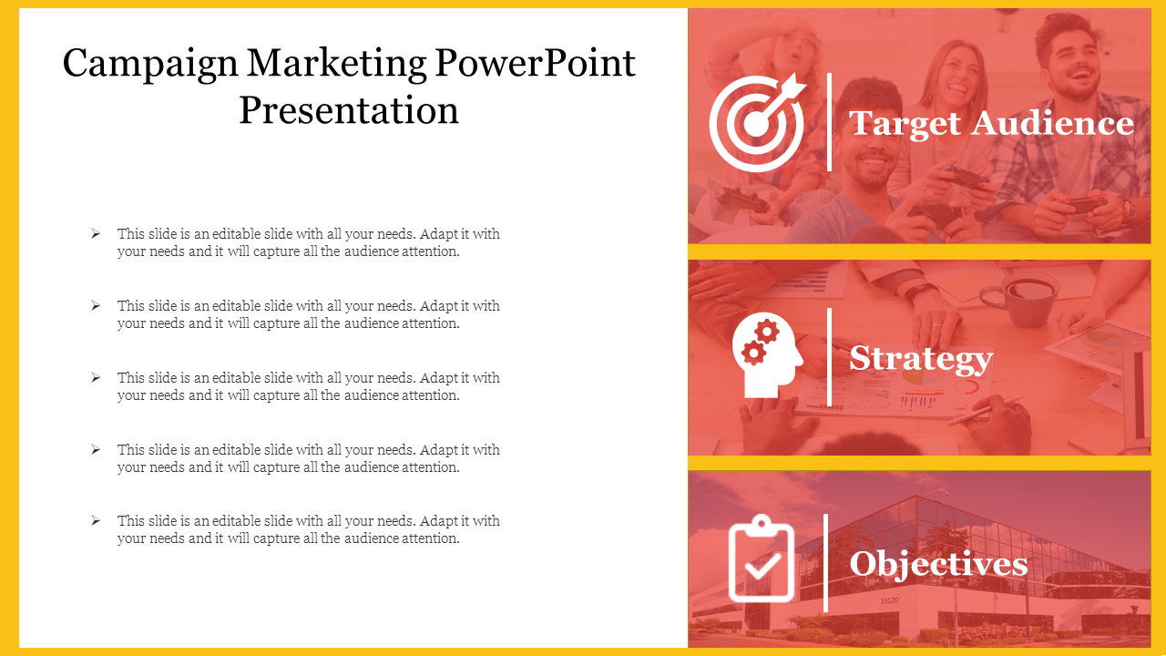 Campaign Marketing PowerPoint Presentation